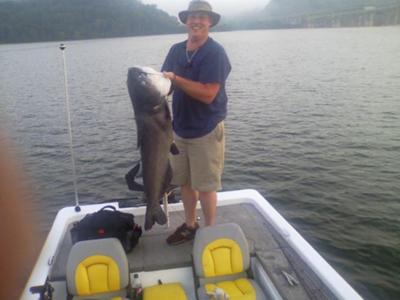 Tennessee River 58 Pound Catfish