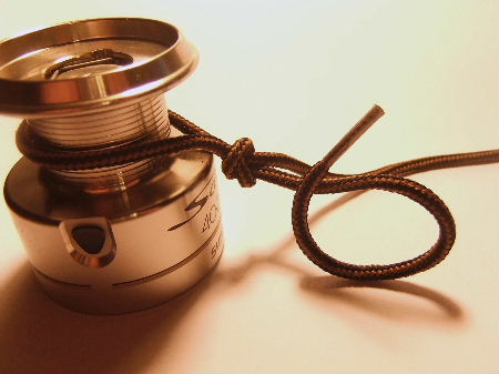 Arbor Knot Instructions - Tying Fishing Line To A Reel
