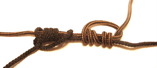 Tie a uni knot on each line. Tying A Double Uni Fishing Knot