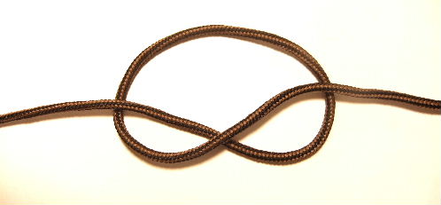 Make a Loop to Begin Tying The Fishing Knot