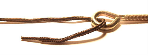 Instructions for Tying the Improved Clinch Knot