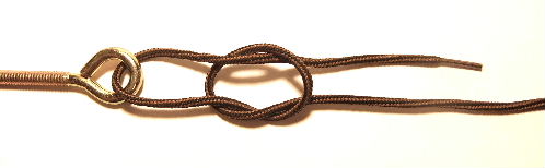 Overhand Knot and Improved Clinch Knot for The Rapala Knot