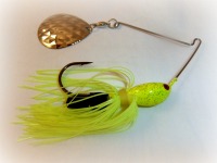Spinnerbait With Colorado Blade For Largemouth Bass