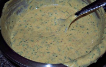 Terragon mustard sauce. terragon mustard sauce for fish