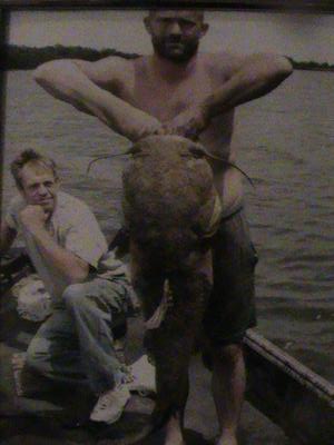 Giant 55 Pound Flathead Catfish