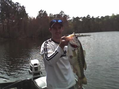 8 lbs 6 oz Largemouth Bass