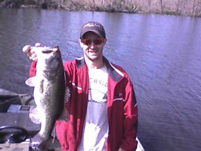 9 lbs 2 oz Largemouth Bass