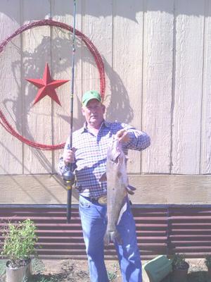 Catfish Caught on Hot Dogs