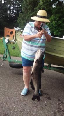 Huge 20 Pound Catfish