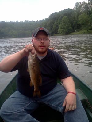 My big catch - smallmouth bass