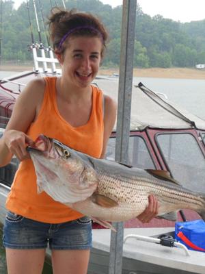 16 Pound Striper - Biggest Fish I've Ever Caught