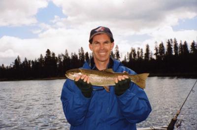 22 inch Rainbow Trout from Lake Wickiup