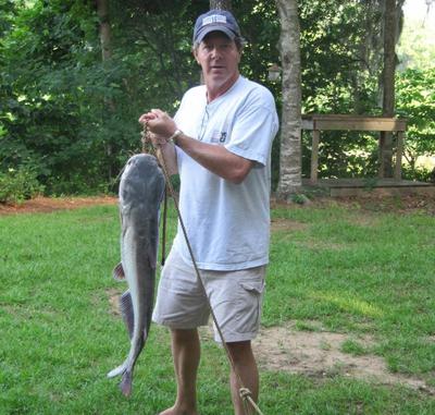 38 Pound Catfish Caught While Jug Fishing