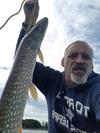 Pike Caught on a Spinner Bait 